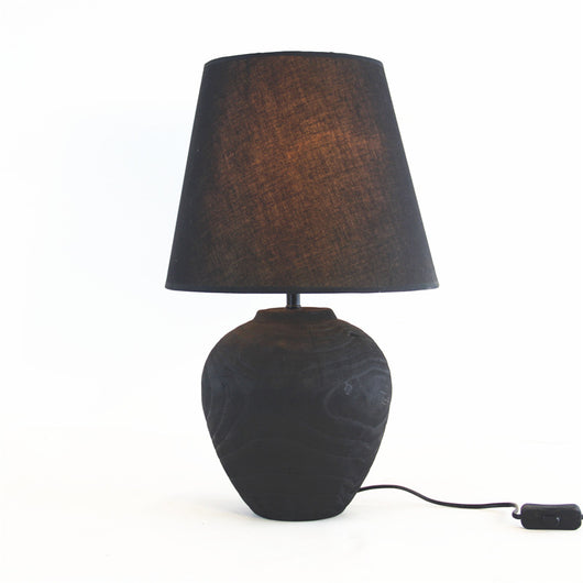 Lámpara de Mesa Artesanal de Madera | Diseño Sereno y Minimalista - Image 11