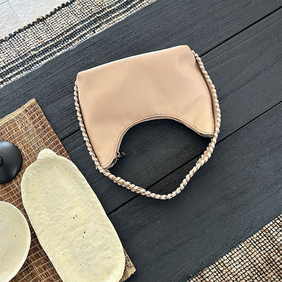 Bolsa de Moda Texturizada en Forma de Media Luna para Axila - Image 8