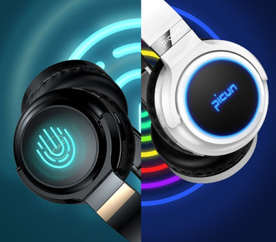 Auriculares Bluetooth Plegables con Luz LED - Image 6