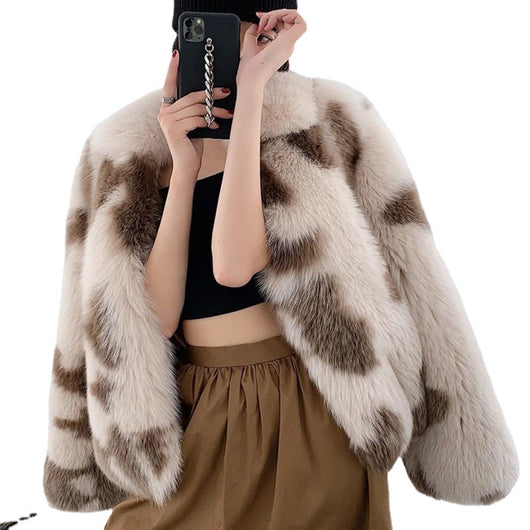 Abrigo de Piel de Cordero para Mujer - Otoño e Invierno - Image 5