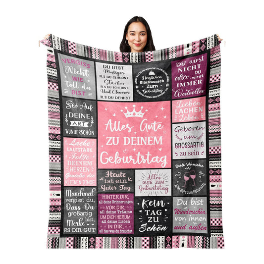 Manta Franela Estampada para Decoración y Confort del Hogar