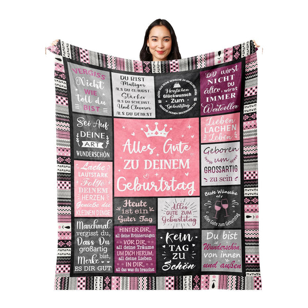 Manta Franela Estampada para Decoración y Confort del Hogar