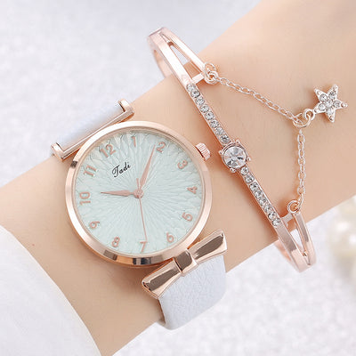 Reloj de Moda para Estudiantes con Pulsera Juego Completo - Image 5