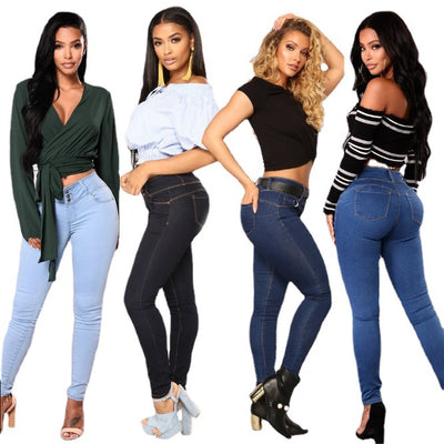 Pantalón Vaquero Cintura Alta Reductor de Caderas con Ajuste Slim - Image 19