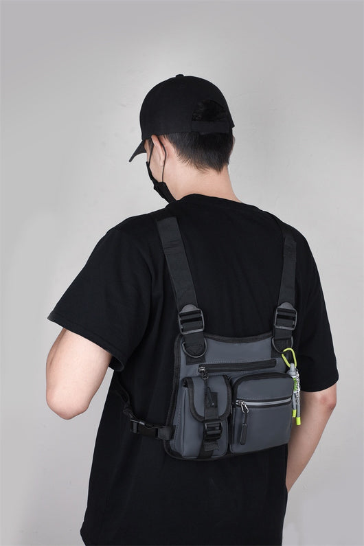 Chaleco de Trabajo Funcional con Bolsa Pectoral y Reflectivos - Image 27