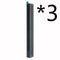 3 Piezas Plateado Carga APP USB
