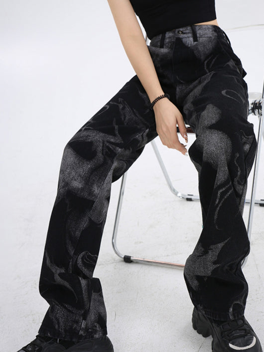 Jeans Rectos Clásicos Americanos para Mujer - Image 4
