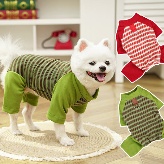 Camiseta Rayada para Perros Grandes - Ropa Cómoda y Protectora - Image 21