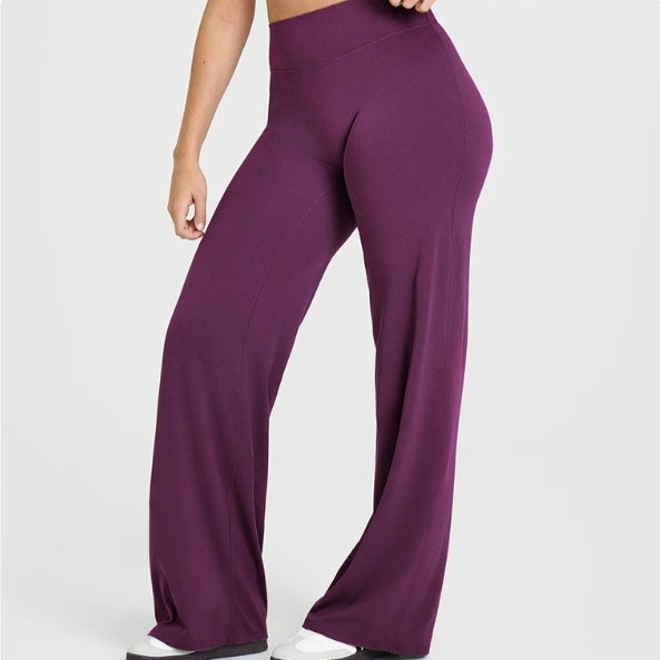 Pantalones de Yoga Rectos Holgados para Mujer