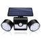 Luz Solar de Pared - Iluminación Exterior Inteligente