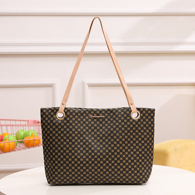 Bolsa de Hombro Retro Estampada Gran Capacidad - Image 14