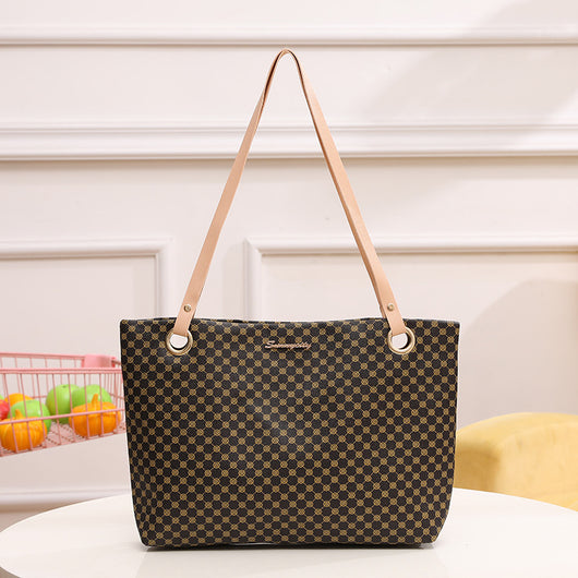 Bolsa de Hombro Retro Estampada Gran Capacidad - Image 14