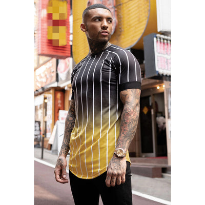 Camiseta Estampada de Manga Corta para Hombre - Image 3