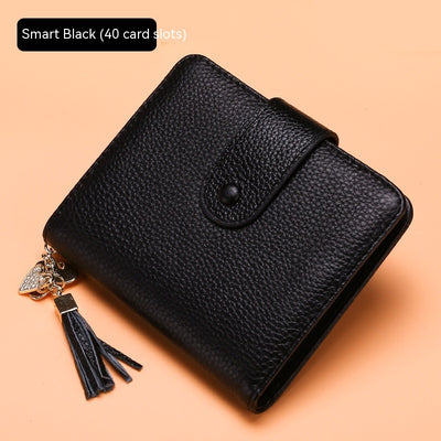 Cartera Protectora de Licencia de Conducir Estilo Coreano con Múltiples Compartimentos