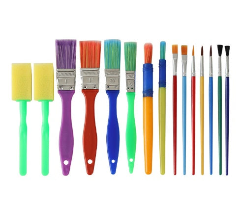Set de Pinceles para Pintura Infantil - Graffiti y Manualidades - Image 3