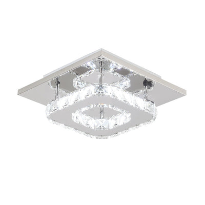 Lámpara de Techo LED Minimalista con Cristal - Image 5