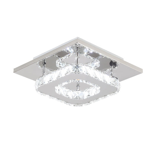 Lámpara de Techo LED Minimalista con Cristal - Image 5