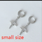 Ins Cross Kvk Earrings Diamond Earrings Design Simple Earrings Ear Jewelry Female C