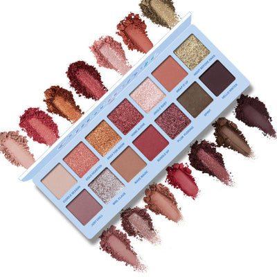 Paleta de Sombras Glitter Mate y Metálico Resistente al Agua 14 Colores - Image 4