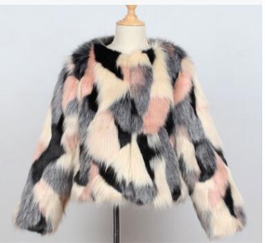 Chaqueta Infantil de Pelaje Sintético - Estilo y Calidez - Image 8