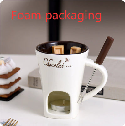 Set de Tazas Fondue Personal - Kit Derretidor de Chocolate, Queso y Postres - Image 15