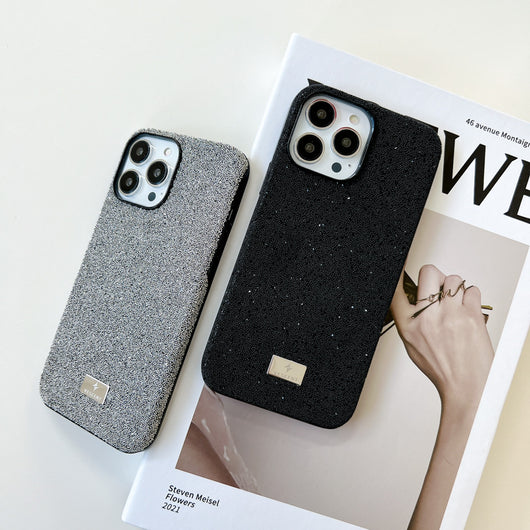Funda de Teléfono Premium con Diamante Estrella y Goma Suave - Image 3