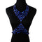 High-end Luxury Diamond Exquisite Rhinestone All-match Blue Necklace