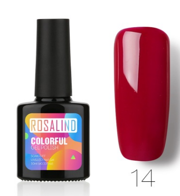 Gel UV para Uñas ROSALIND Color Sólido - Tratamiento Profesional Salón 10ml - Image 7