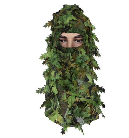Gorro de Camuflaje Hojas Táctica