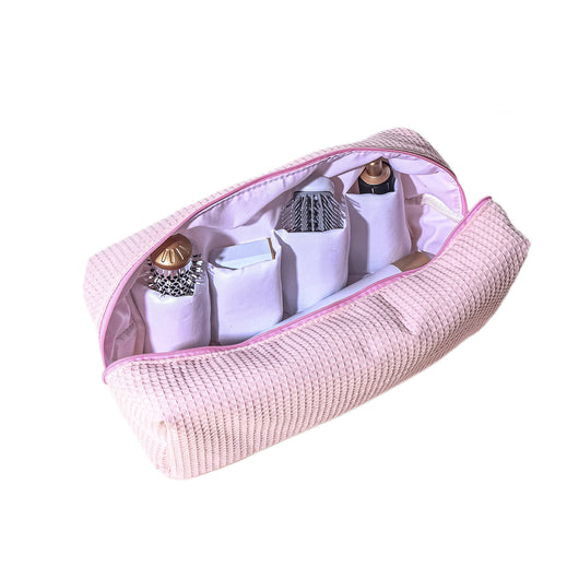 Bolsa Organizadora de Gran Capacidad para Secador y Maquillaje con Forro de Algodón - Image 5