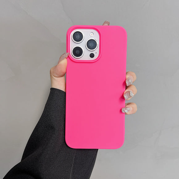 Funda Protectora Mate Tacto Suave - Colores Sólidos