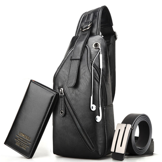 Bolso de Pecho Tide para Hombre - Diseño Moderno de Un Hombro