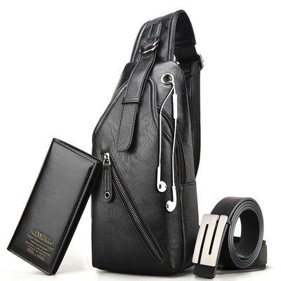 Bolso de Pecho Tide para Hombre - Diseño Moderno de Un Hombro