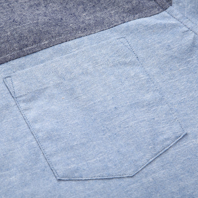 Camisa Manga Larga Clásica con Cuello de Botones para Hombre - Image 8