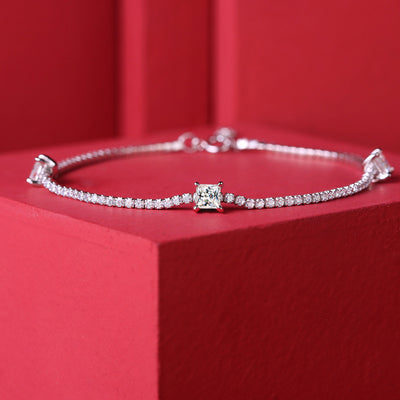 Pulsera Cuadrada de Moda para Mujer - Regalo Elegante de Alto Grado - Image 6