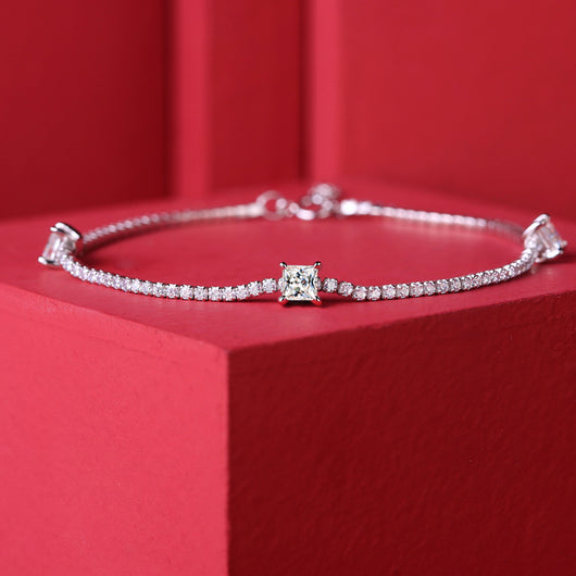 Pulsera Cuadrada de Moda para Mujer - Regalo Elegante de Alto Grado - Image 6