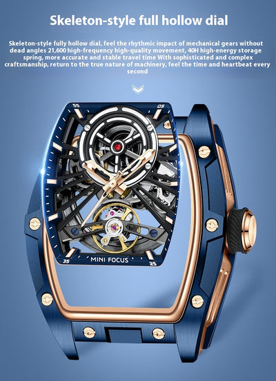 Reloj Automático de Acero Inoxidable con Caja Hueca para Hombre - Image 20