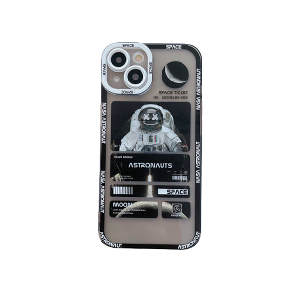 Funda Astronauta con Contraste de Colores para Celular