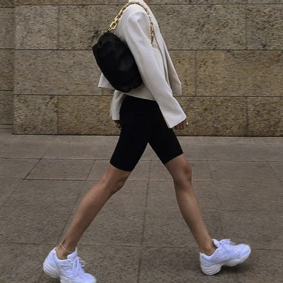 Leggings Deportivos Negros Cintura Alta con Tecnología Shark - Image 3