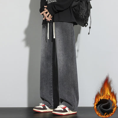 Jeans Hombre Pierna Ancha Minimalista y Cómodo - Image 3