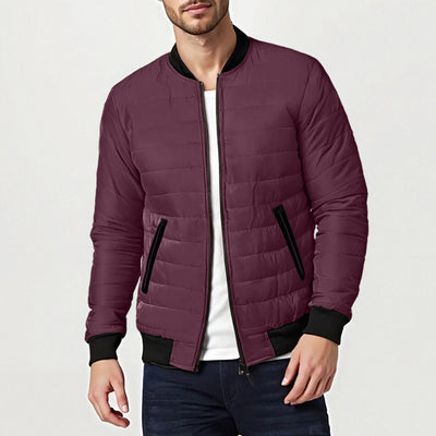 Chaqueta Acolchada de Cuello Alto en Algodón - Estilo Universitario - Image 27