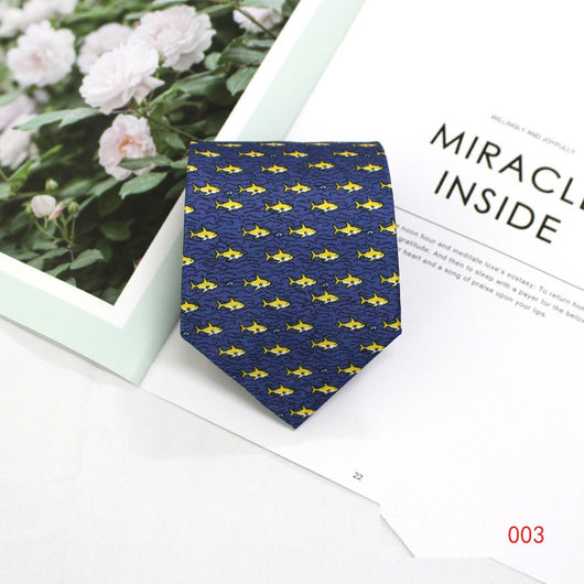 Corbata Formal Estilo Británico 9CM - Diseño Impreso Poliéster Premium - Image 17