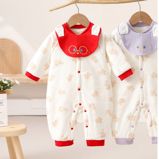 Mameluco Acolchado para Bebé Primavera Otoño - Tres Capas Térmicas - Image 10