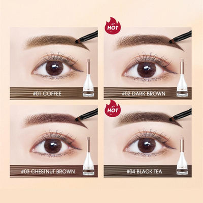 Tinte de Cejas Natural Resistente al Agua y Sudor de Larga Duración - Image 4