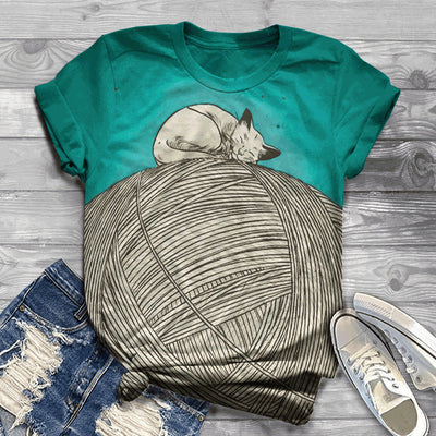 Camiseta Estampado Mascotas para Mujer - Image 5