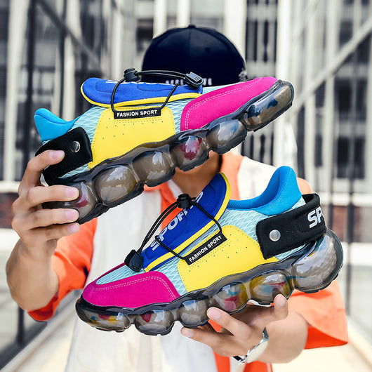 Zapatillas Deportivas Casuales para Hombre con Suela Combinada Popcorn - Image 9