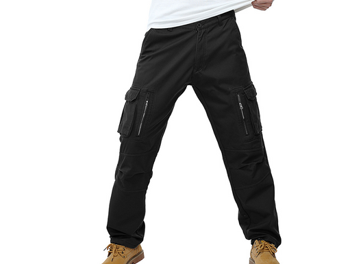 Pantalones de Trabajo Casual para Hombre con Bolsillos Funcionales - Invierno - Image 5
