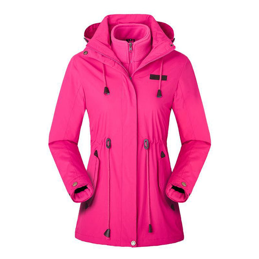 Chaqueta Versátil Multicolor de Largo Medio - Abrigo Outdoor con Cintura Térmica - Image 2