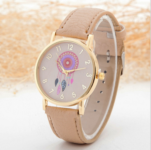 Reloj de Dama con Diseño de Globos - Esfera Grande y Correa Colorida