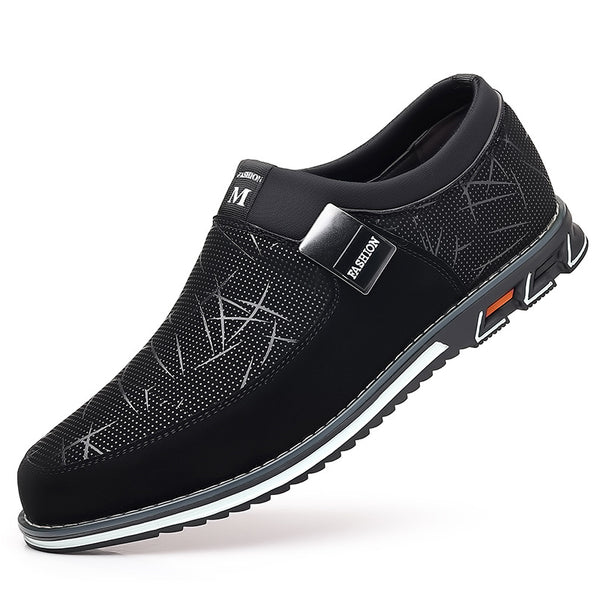 Zapatos de Cuero Talla Grande con Estampados Coloridos - Cómodos sin Cordones - Image 6